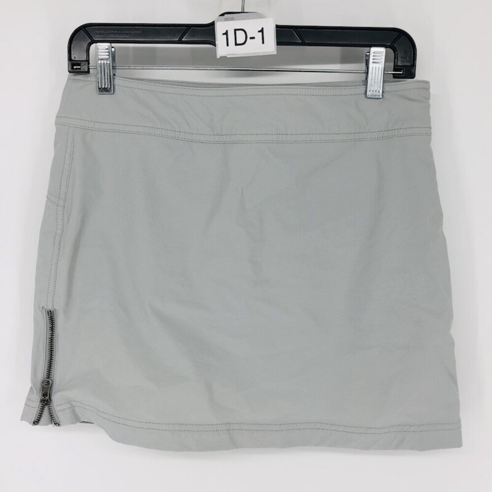 Athleta 983363 Women's Jenner Skort Nylon & Spandex Activewear Size 2 Light Gray
